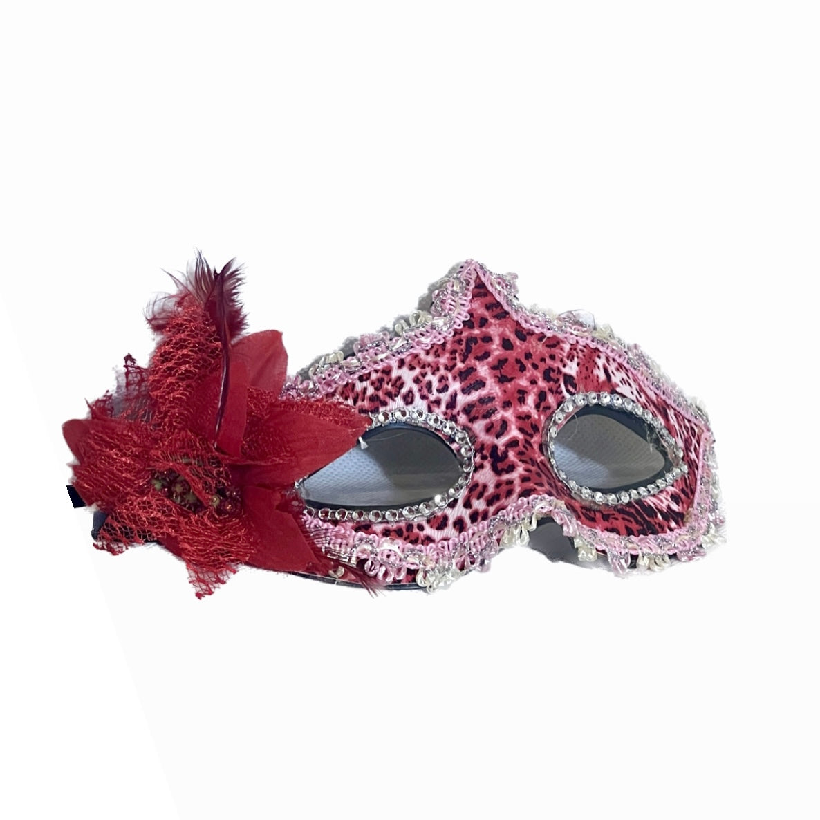 Red Flower Eye Mask AH1563-R-156