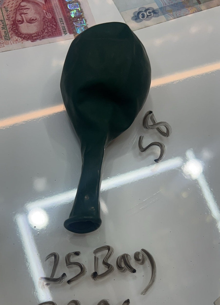 N409 - S8 -12'' Latex S8 Dark Green (15)