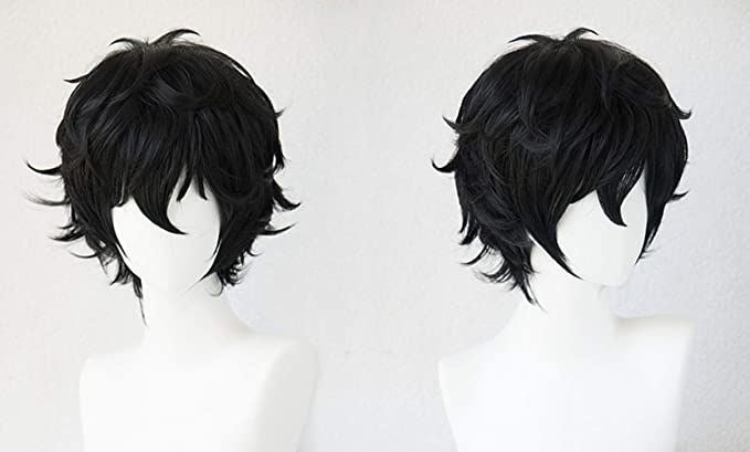 Black Cosplay Wig AH1010-BL-145