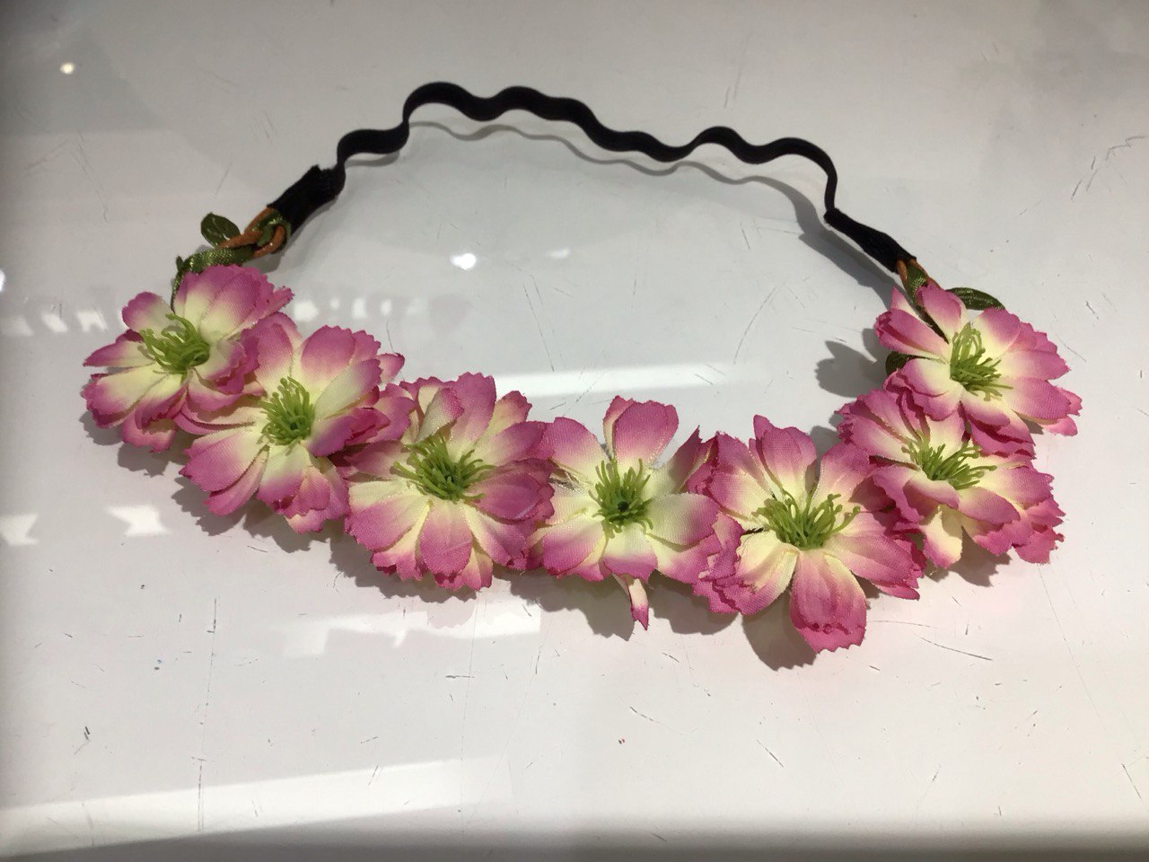 Flower Head Bond Pink-101