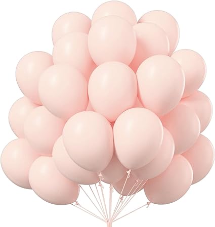 Copy of 12'' Latex Pastel Pink Helium Balloon