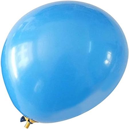 12 inch Latex Balloon Hot Baby Blue-L12-4