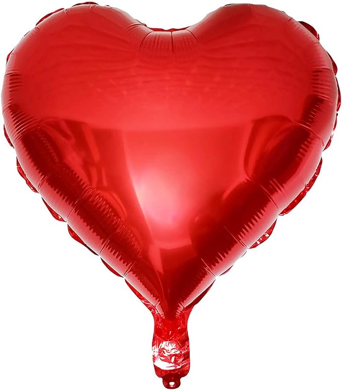 Heart Shape Balloon- Red 18"-V2 -B17