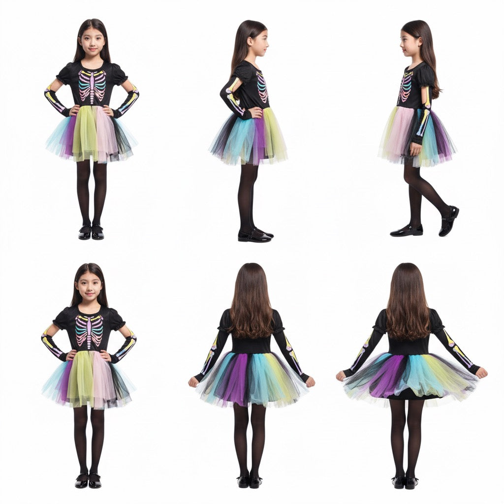 Skeleton Girl N213-A9