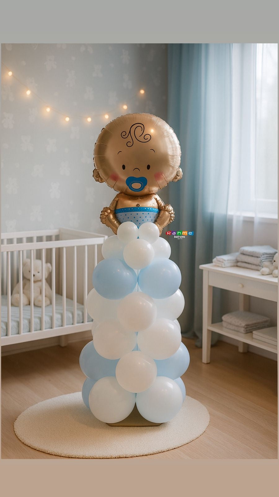 Baby Boy Arrangement 12/B18
