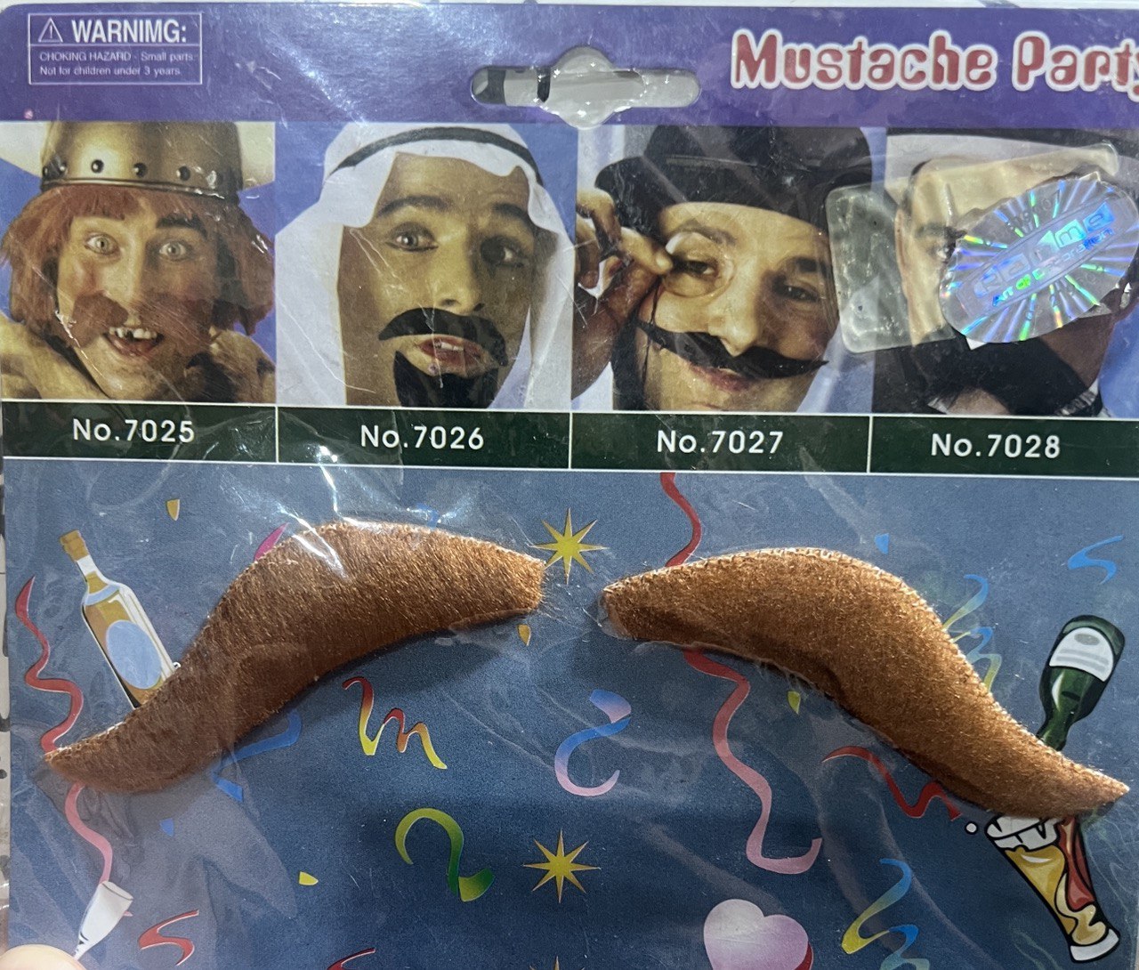 Mustache 7025-127