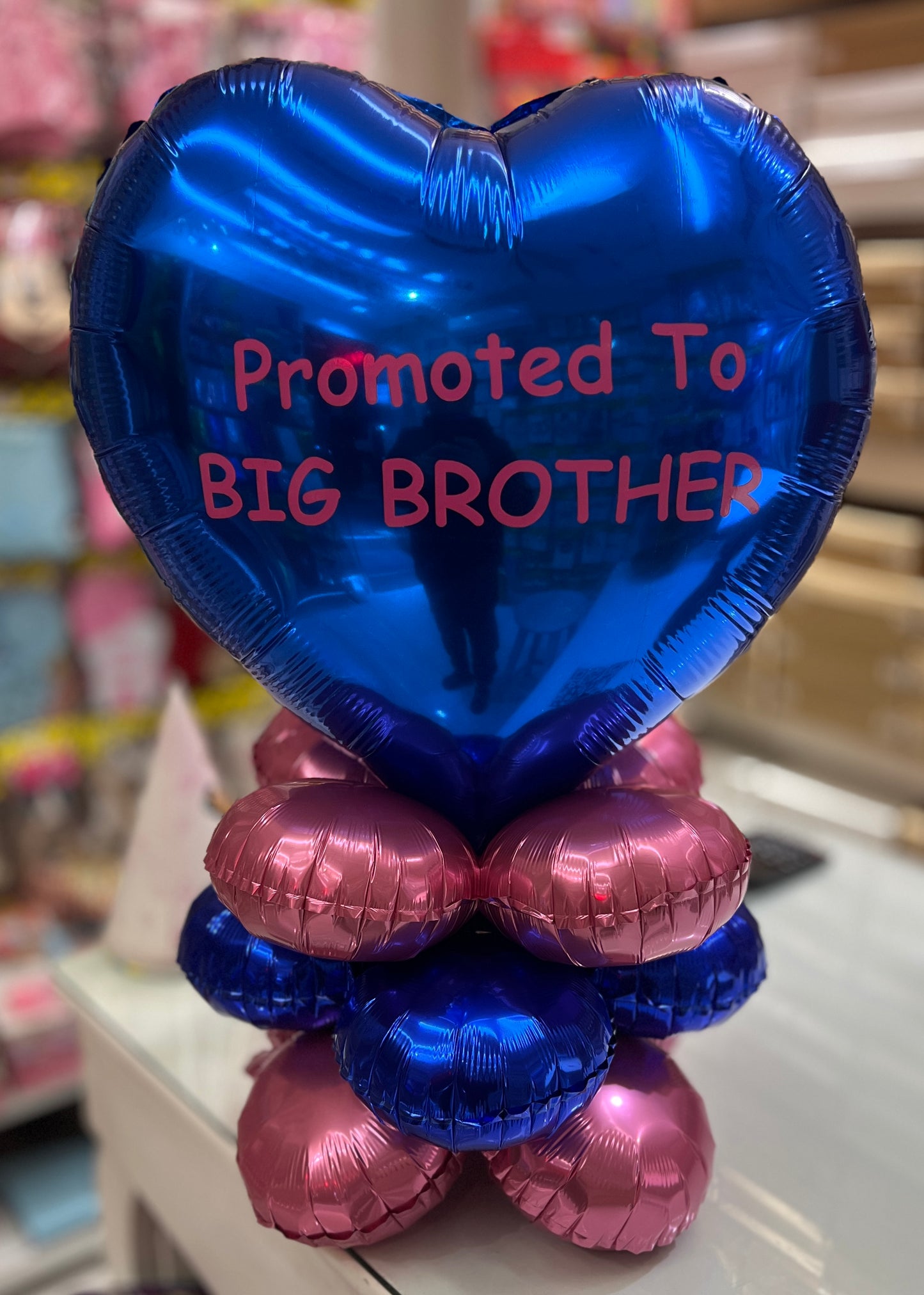Gender Reveal Petals Stand Print Customized