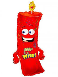 Birthday Balloons-42” make a wish