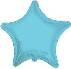 Blue Star Balloon -36"
