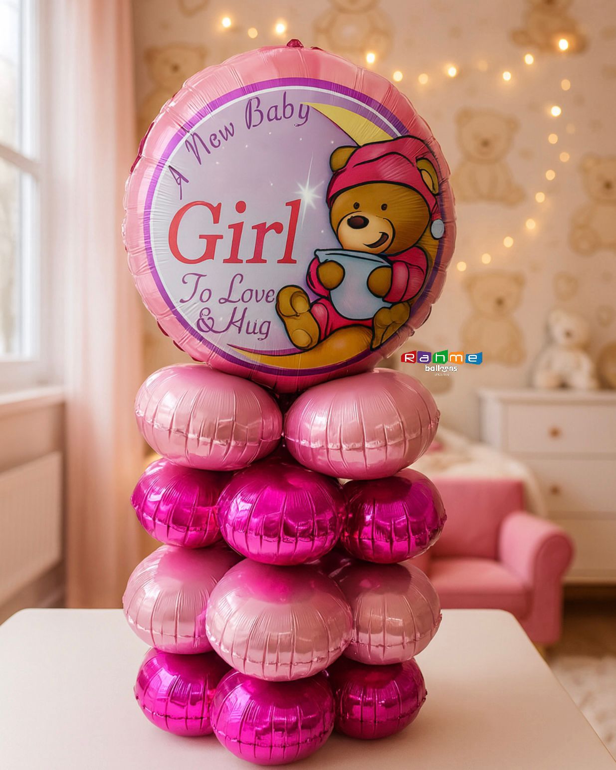 Baby Girl Arrangement 12/G19