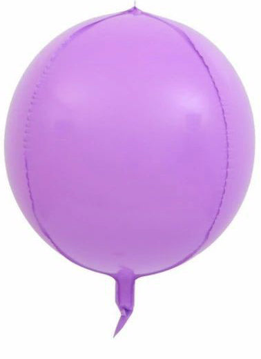 Purple 4D Foil Balloon-24"-26