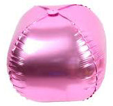 Pink 4D Foil Balloon-24"-26