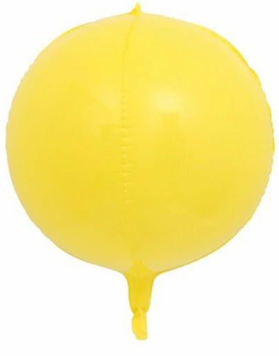 Yellow 4D Balloon-24"-26