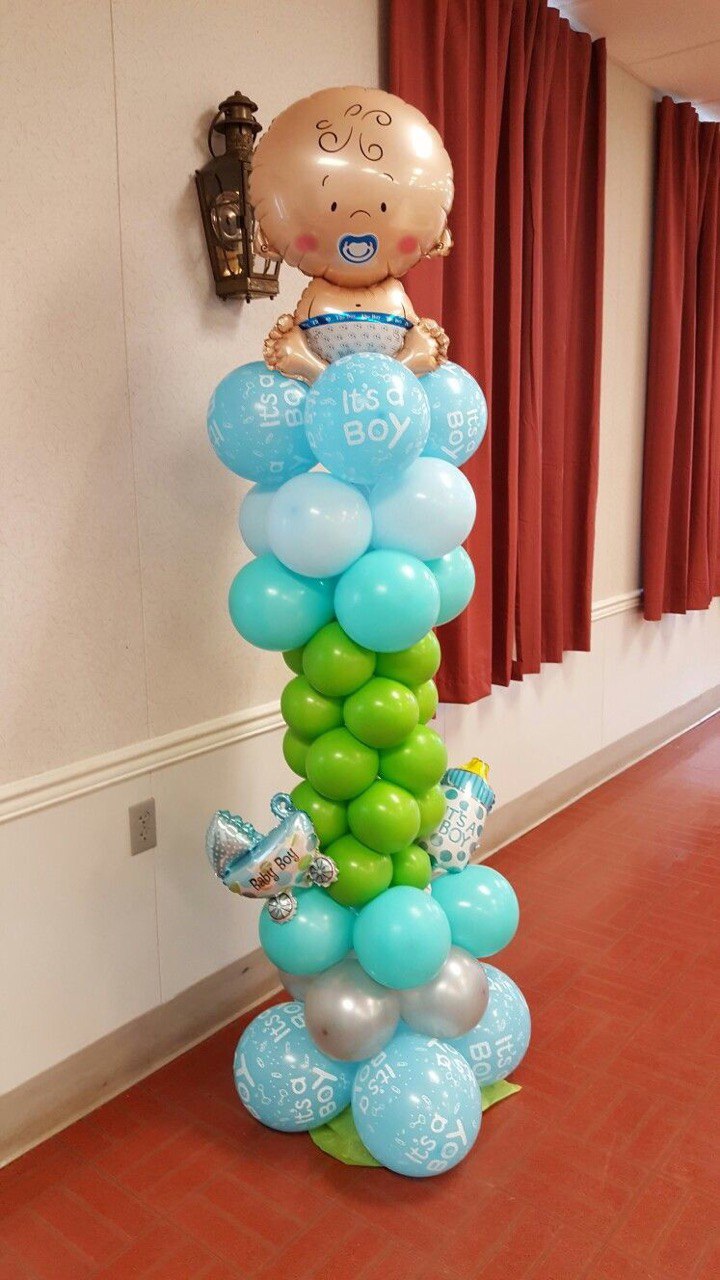 Baby boy arrangement 56