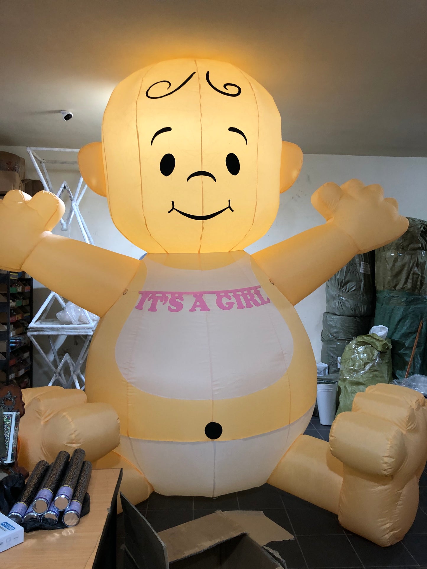 Inflatable Baby Girl 2 Meters-For Rent