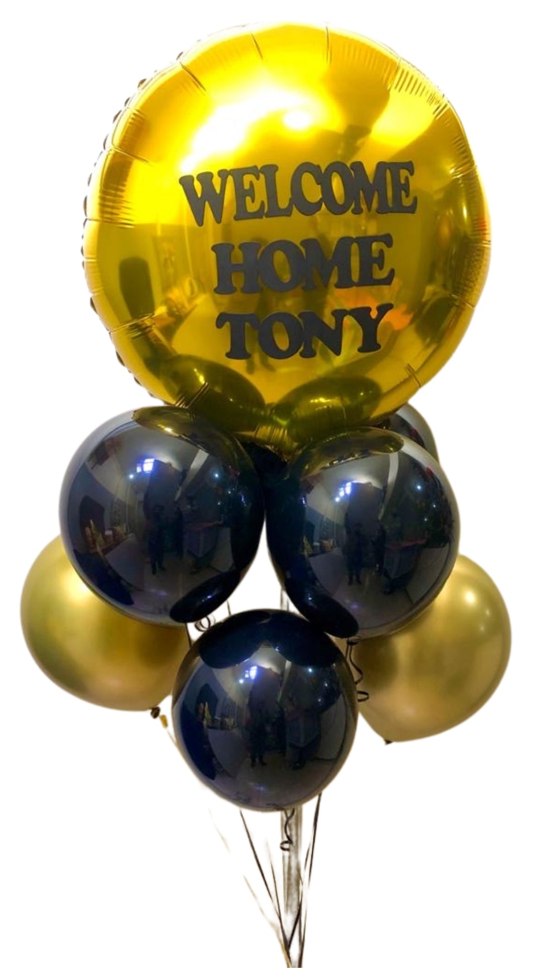 Welcome Home Helium Balloon Arrangement