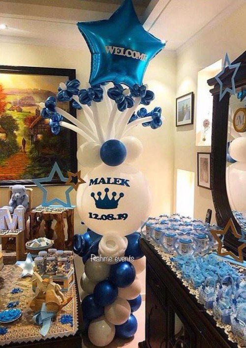 Baby boy arrangement 17