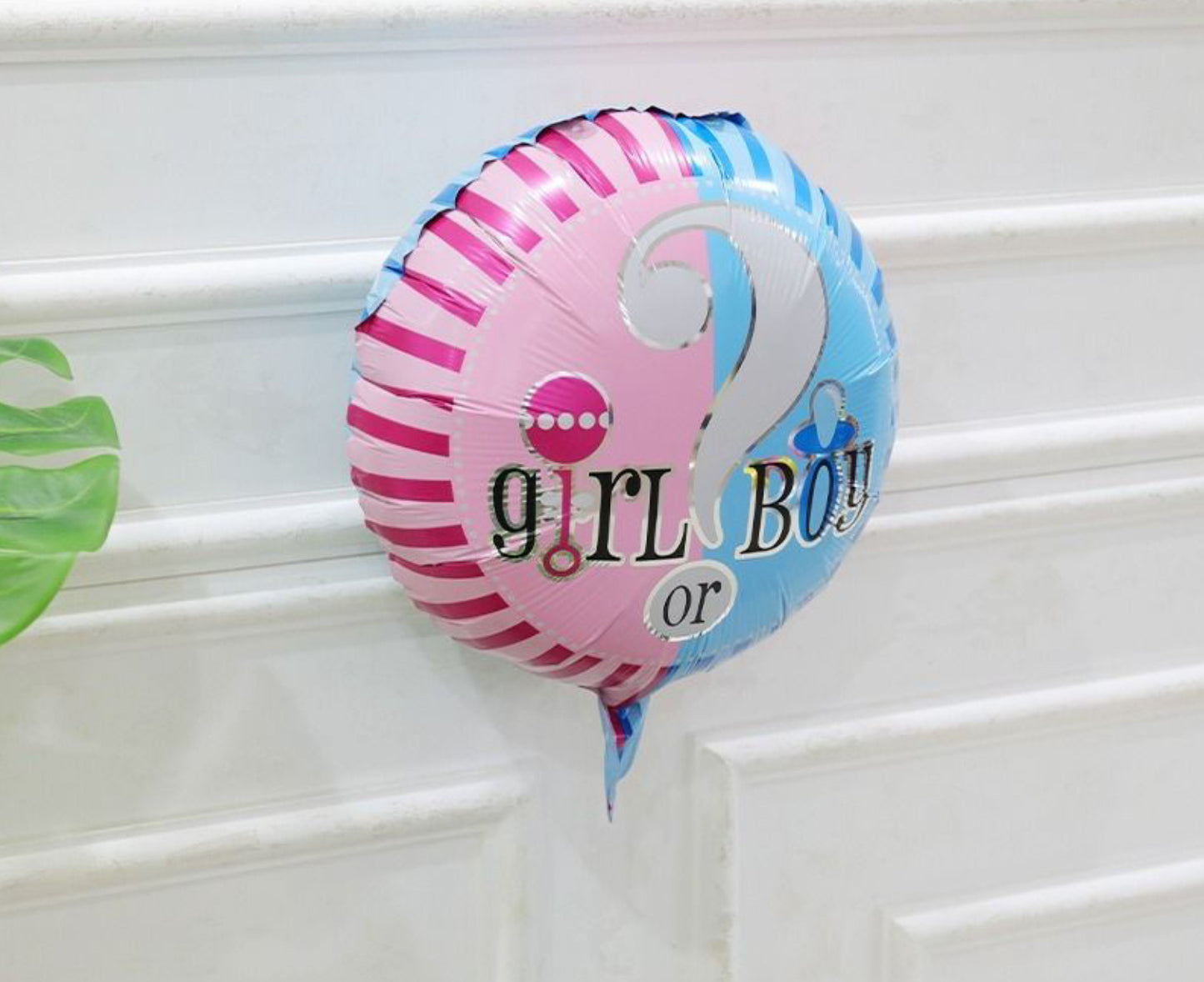 Gender Reveal Foil Balloon -Boy Or Girl 18"-30