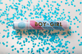 Boy Gender Reveal confetti