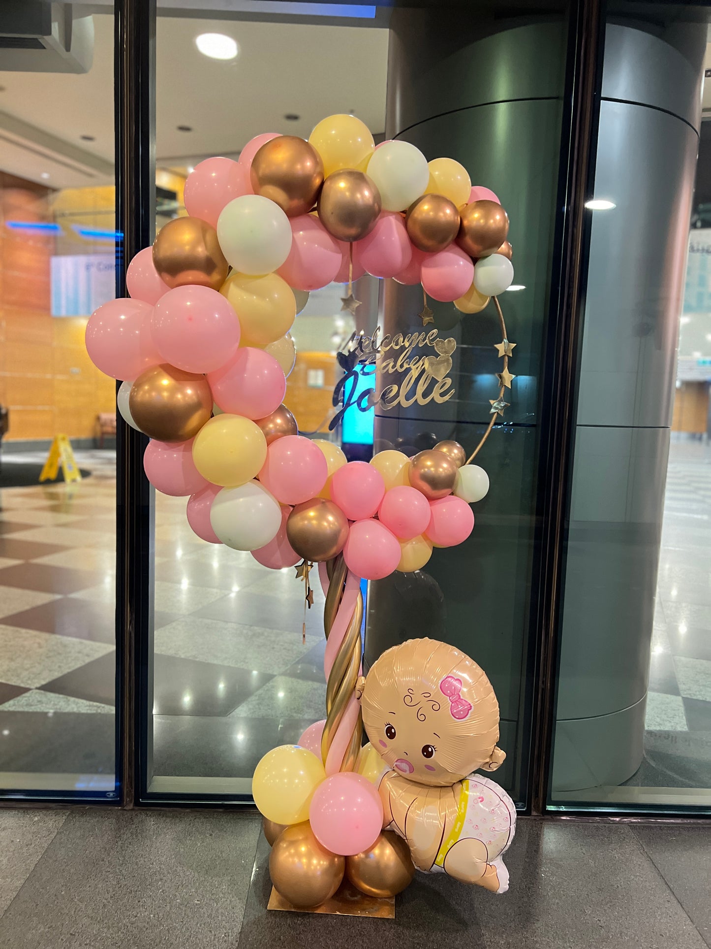 Baby Girl Arrangement-18