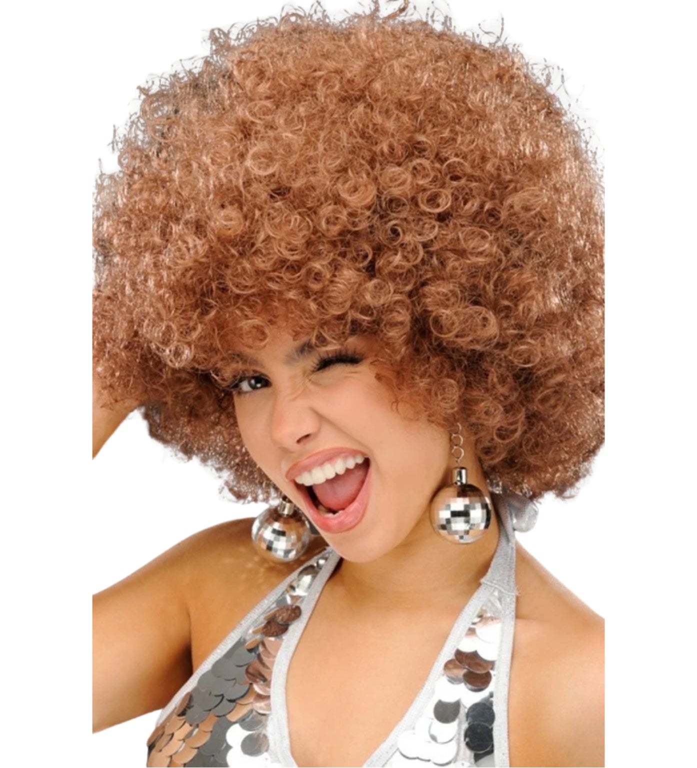 Brown Afro Hair AH1543-a55