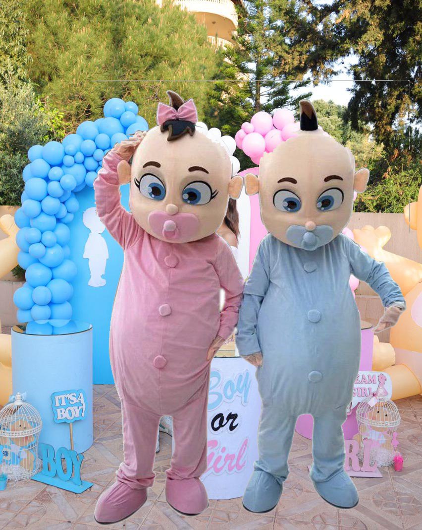 Gender Reveal Girl and Boy Costume