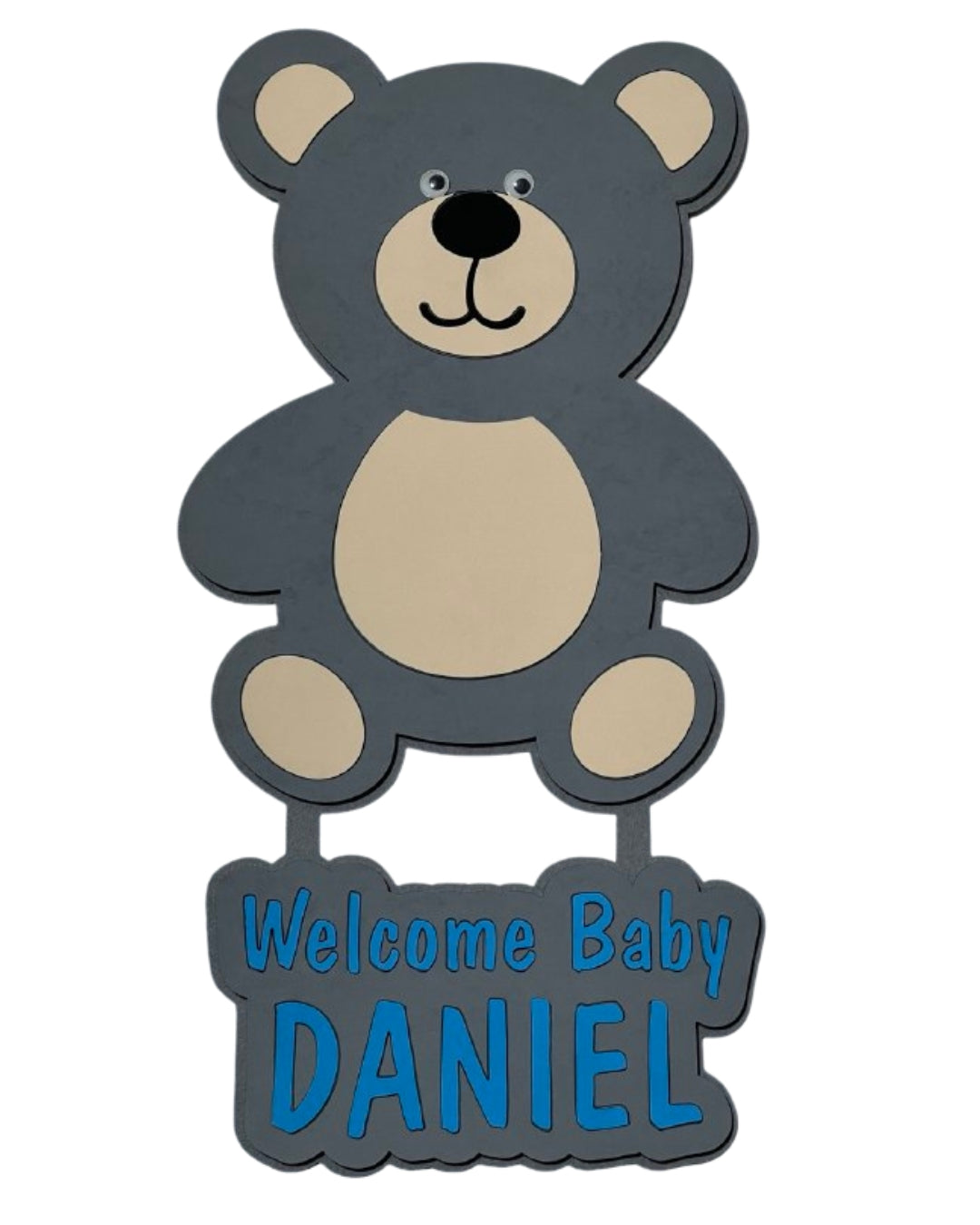 Teddy Baby boy door decorations