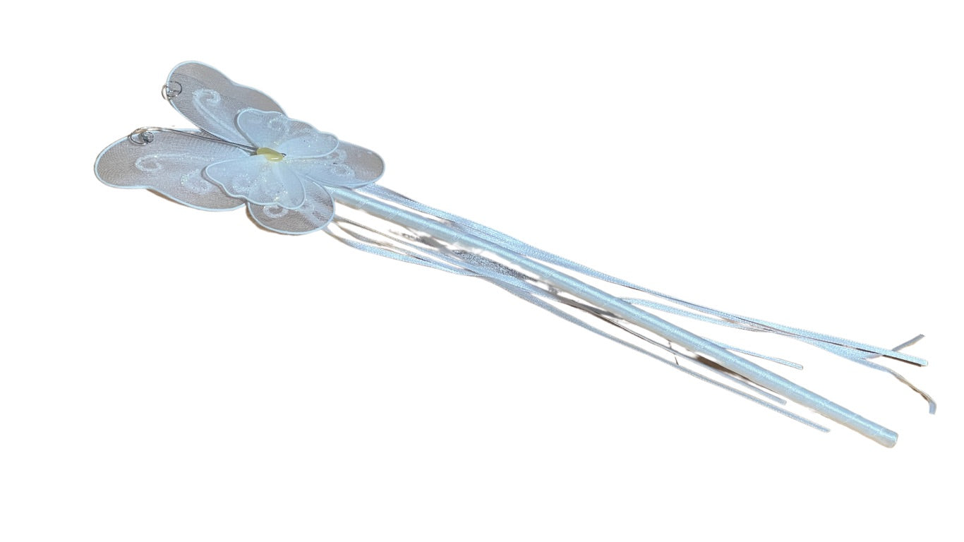 Butterfly Wand White AH1506-108