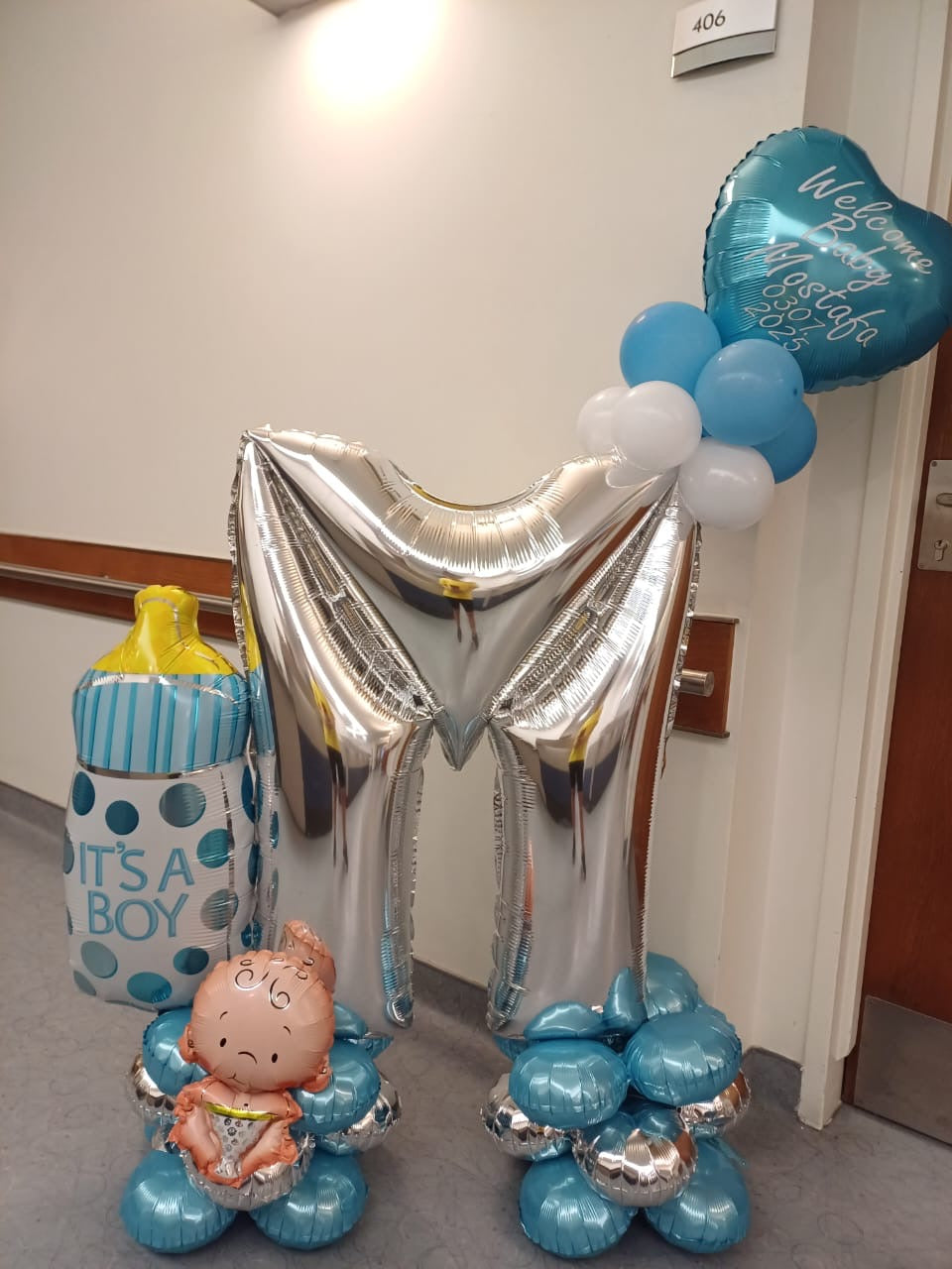 New Baby Boy Decoration M