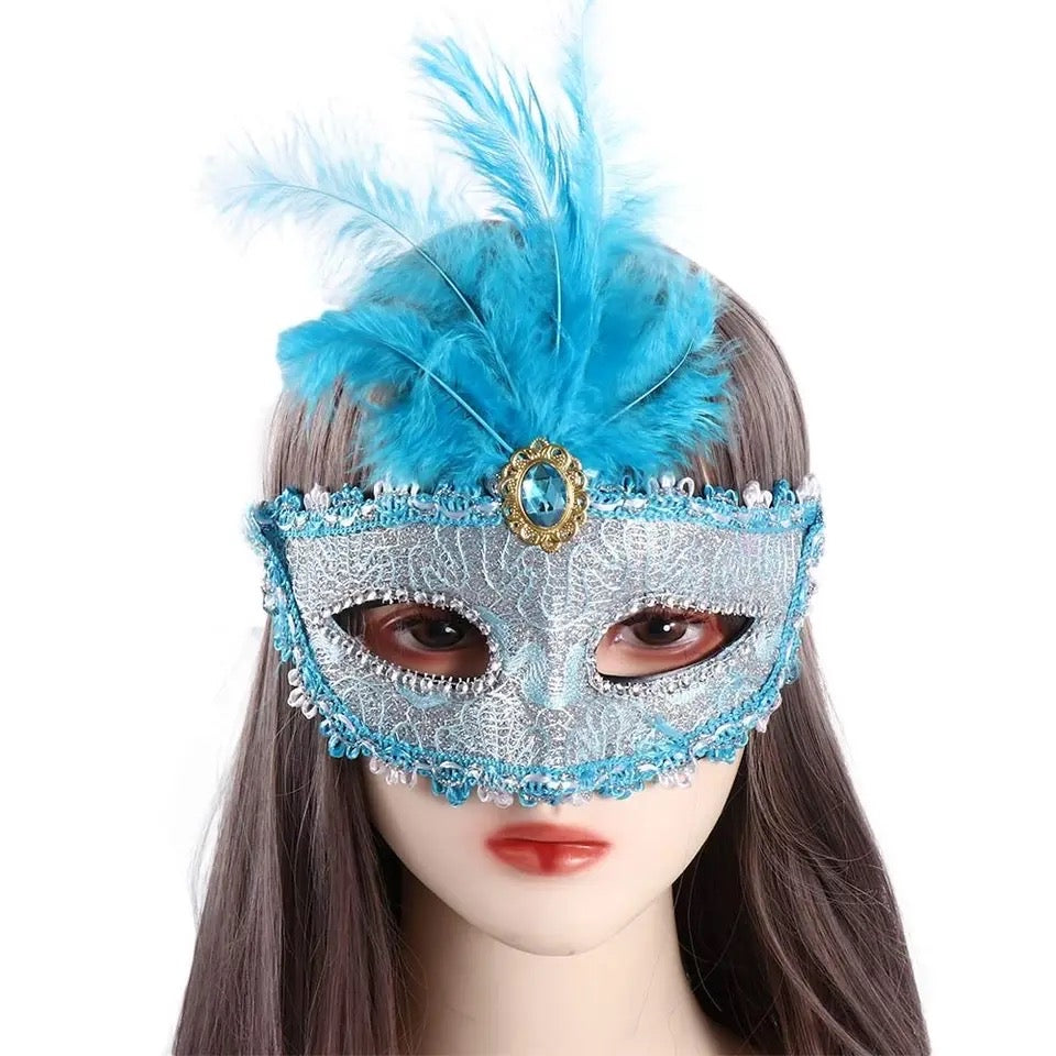 Blue Fancy Mask AH1562-153