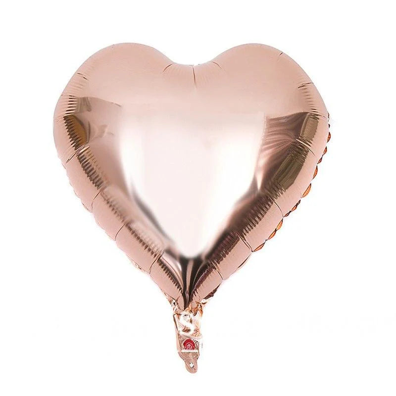 Heart Shape Balloon- Rosegold 18"