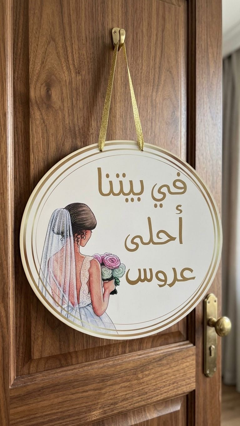 Door Decoration في بيتنا احلى عروس