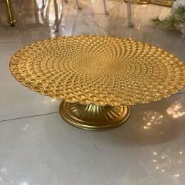 N389 Dinner Plate-Gold (6)