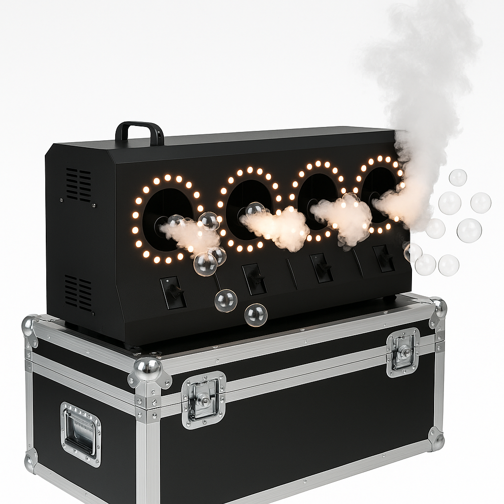 Bubble &Flame /smoke Machine