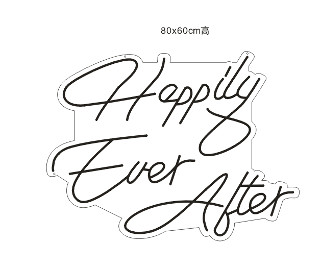N283 - Rental Neon - Happily Ever After
