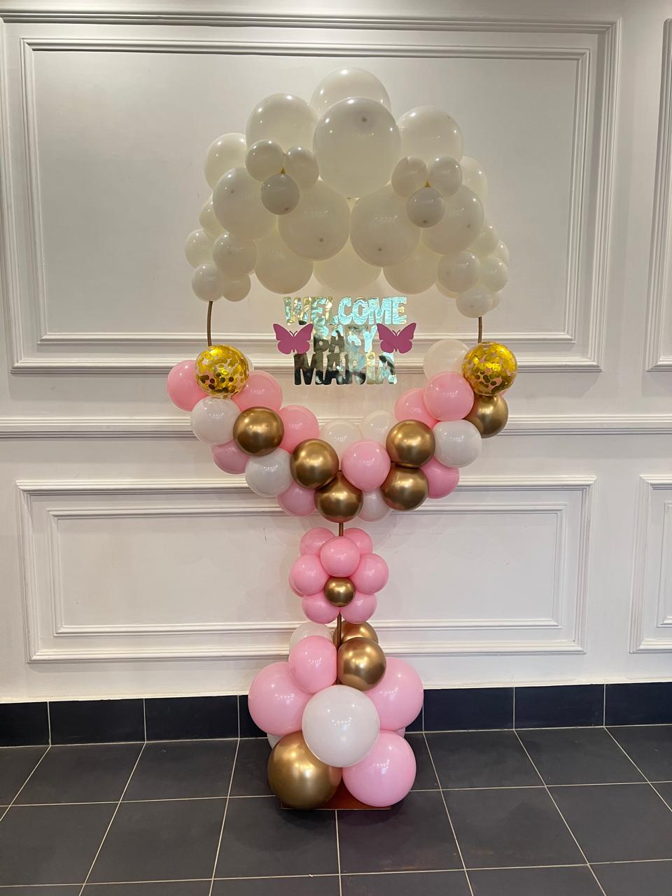 New Baby Girl Arrangement 08