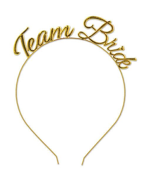 Team Bride Gold Headband-105