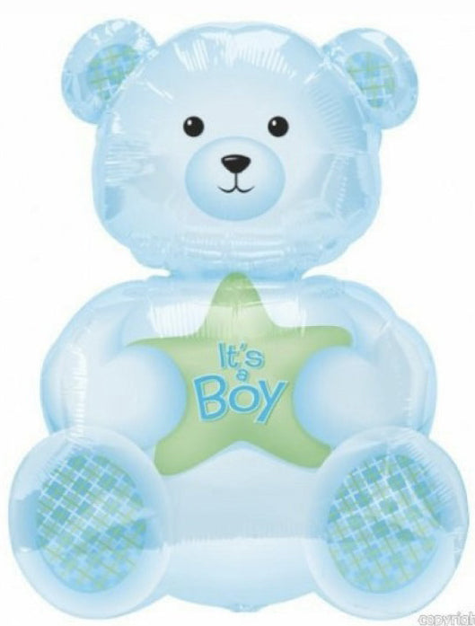New Baby Balloon-It's A Boy Bear 26" -71