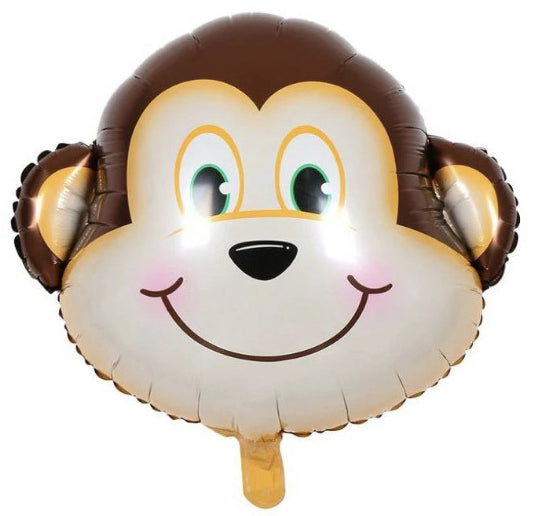 Monkey Head Balloon-9"-90