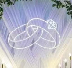 N354 Ring Sign 60 x 80 cm - White Light