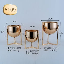 N371 - Electroplating ornaments 3-piece set order