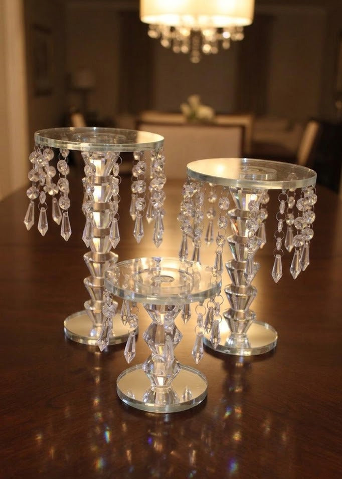 Cristal Flower Stand 3 Sizes (10)