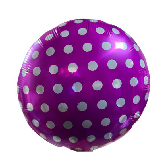 Pink Dots Balloon 18"