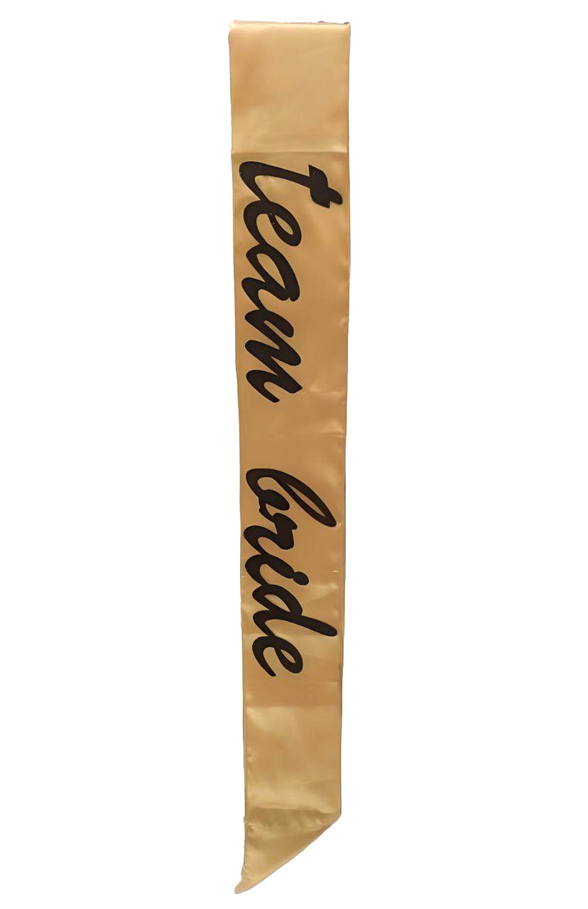Team Bride Sach - Gold Black -108