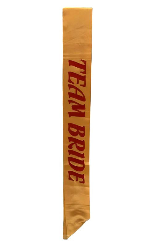 Team Bride Sach - Gold Red -108