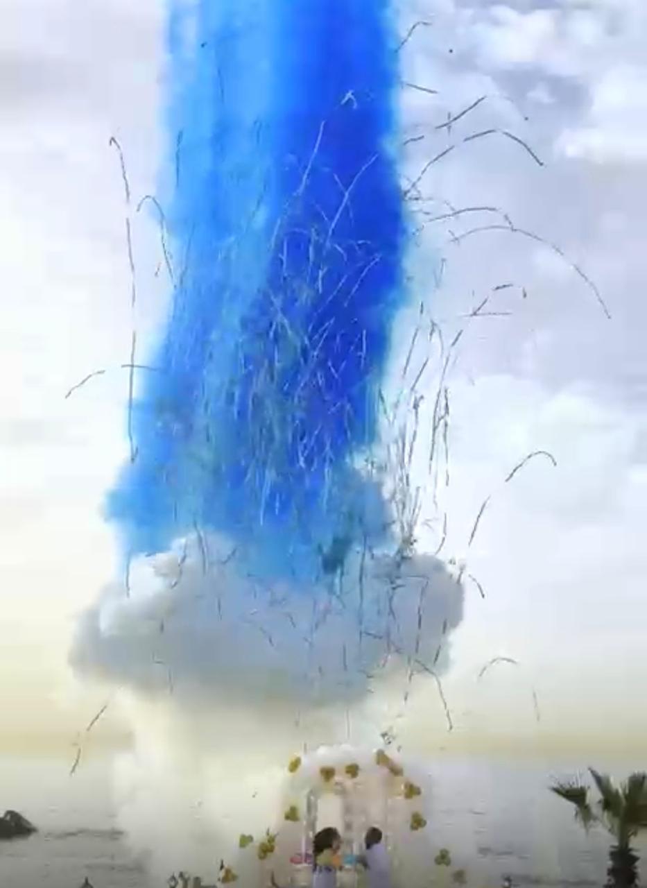 Cannon Blue Spiral