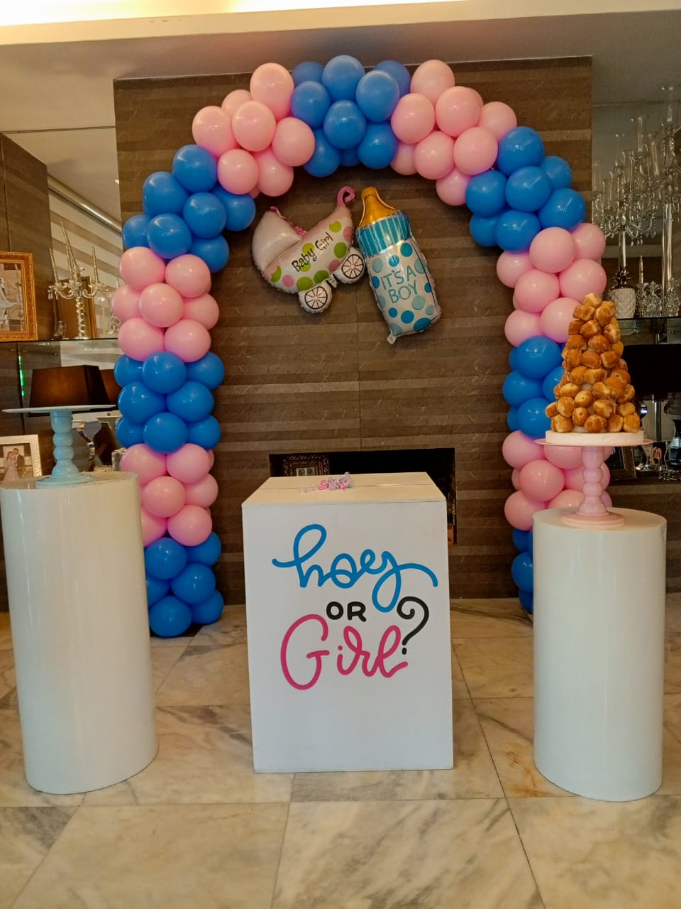 Gender reveal decorations Set 11