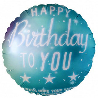 Birthday Foil Balloon Blue-P1-10