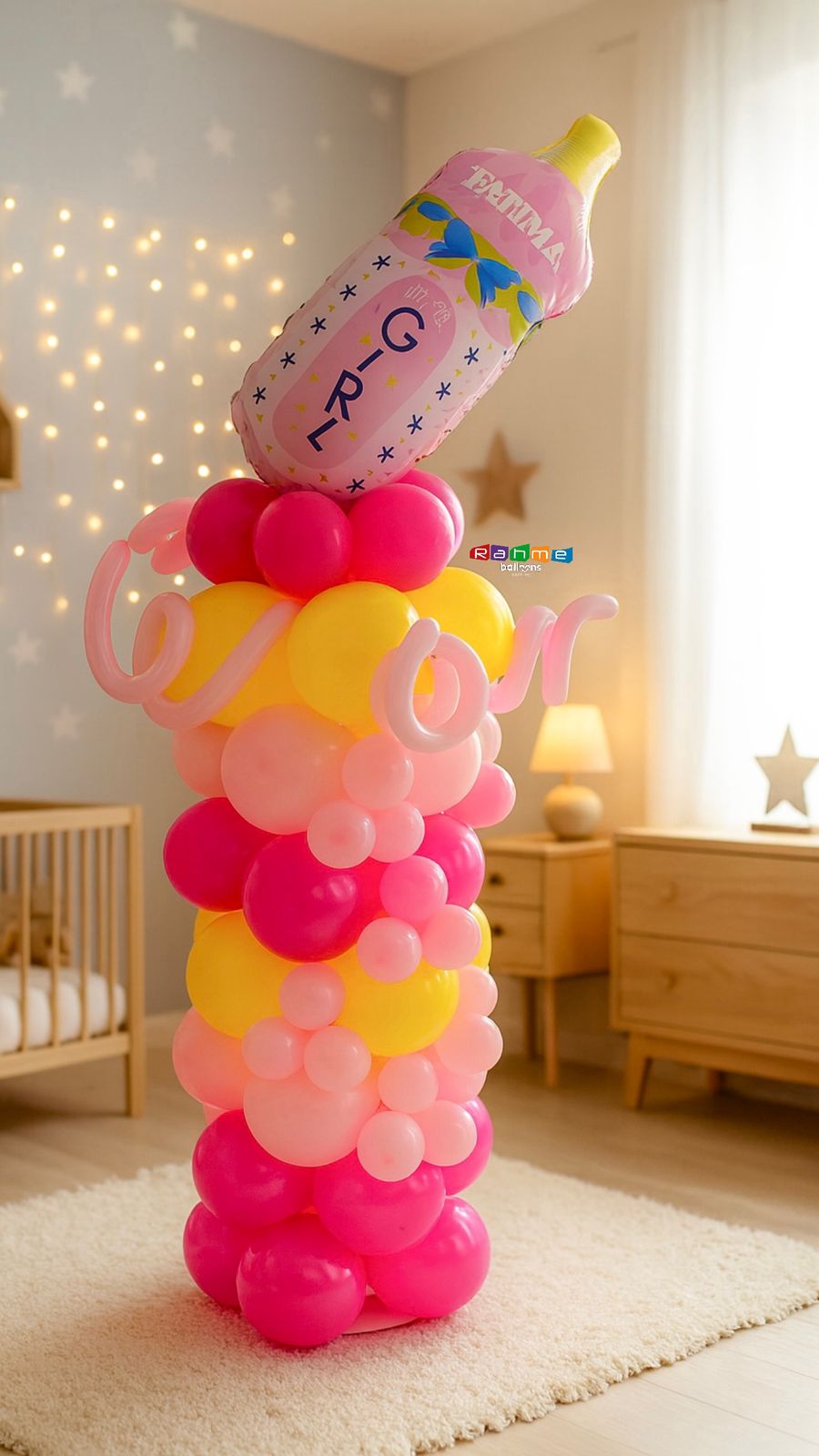 Baby Girl Arrangement 12/G1