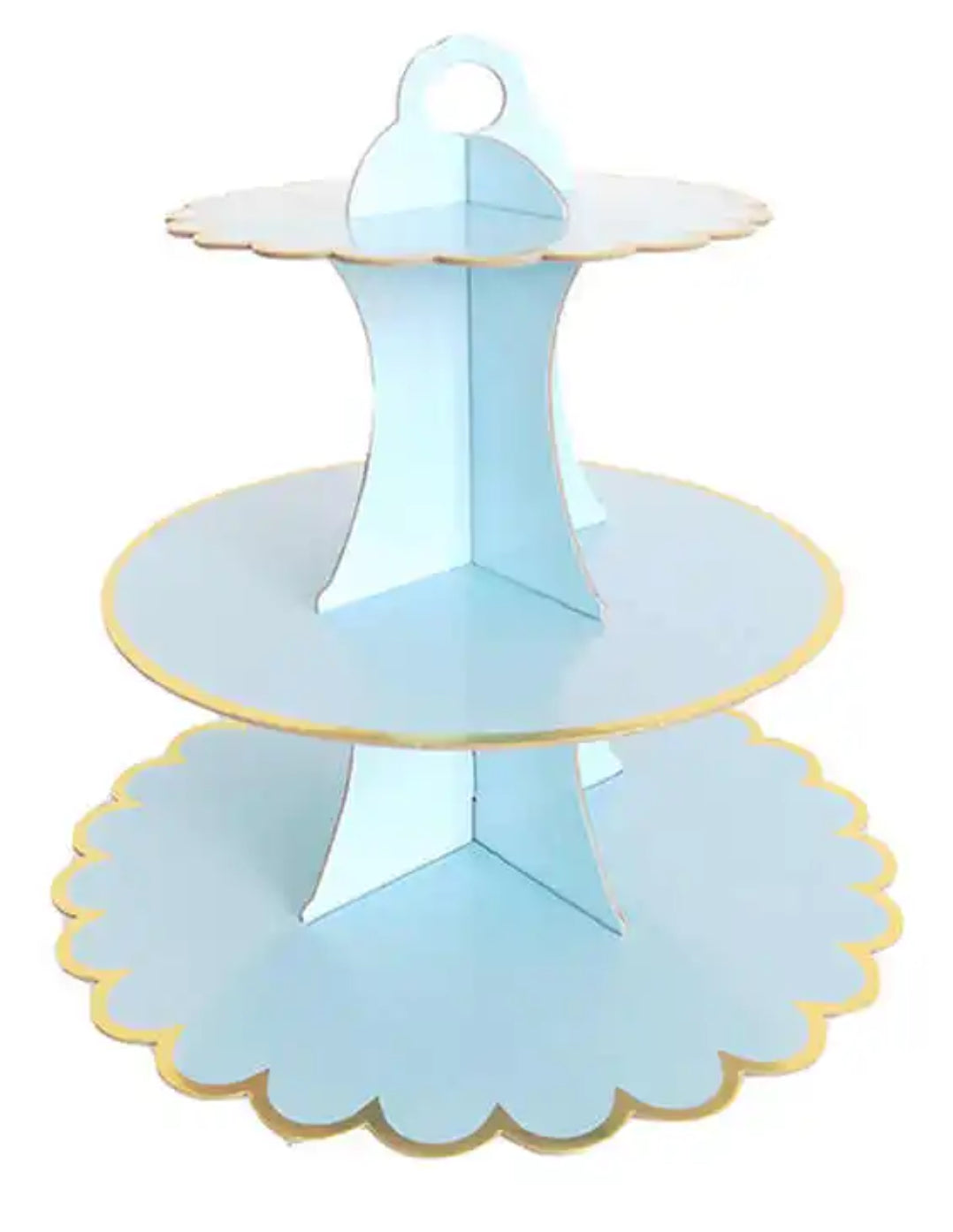 Cupcake Carton Stand- Blue